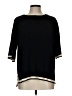 Unbranded Black 3/4 Sleeve Top Size L - photo 1
