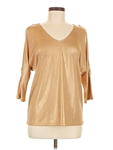 INC International Concepts 3/4 Sleeve Top (view 1)