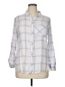Kenneth Cole REACTION Plaid Blue Long Sleeve Button-Down Shirt Size XL - photo 1