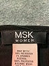 MSK Solid Black Cocktail Dress Size 1X - photo 7