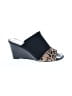 Impo Animal Print Black Wedges Size 7 1/2 - photo 1