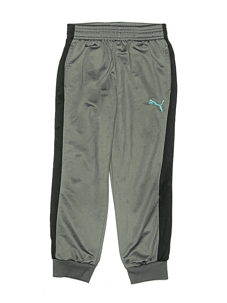 Pre-owned Puma Kids' Track Pants In Gray