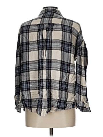 Splendid 3/4 Sleeve Button-Down Shirt (view 2)
