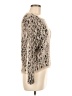 XOXO Animal Print Tan Pullover Sweater Size M - photo 4