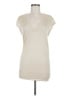 BCBGMAXAZRIA Ivory Short Sleeve Top Size M - photo 1