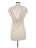 BCBGMAXAZRIA Ivory Short Sleeve Top Size M - photo 2