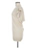 BCBGMAXAZRIA Ivory Short Sleeve Top Size M - photo 5