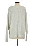 American Eagle Outfitters Metallic Silver Pullover Sweater Size S - photo 2