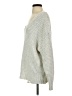 American Eagle Outfitters Metallic Silver Pullover Sweater Size S - photo 5