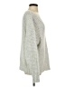 American Eagle Outfitters Metallic Silver Pullover Sweater Size S - photo 4