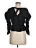 Topshop Black 3/4 Sleeve Blouse Size 6 - photo 2