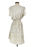 Express 100% Polyester Ivory Casual Dress Size XS - photo 2