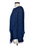 Socialite 100% Polyester Stars Blue Long Sleeve Blouse Size S - photo 5
