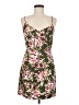 Unbranded Tropical Brown Cocktail Dress Size 6 (estimated) - photo 1