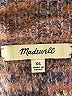 Madewell Tweed Gray Turtleneck Sweater Size XS - photo 7