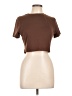 Unbranded Brown Short Sleeve T-Shirt Size L - photo 1