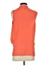 Sioni 100% Polyester Orange Sleeveless Blouse Size S - photo 2