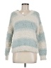 Margeaux & Ellie 100% Polyester Stripes Blue Pullover Sweater Size M - photo 1