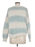 Margeaux & Ellie 100% Polyester Stripes Blue Pullover Sweater Size M - photo 2