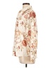 Unbranded Floral Ivory Long Sleeve Blouse Size L - photo 5