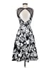 Aqua Graphic Black Cocktail Dress Size S - photo 2