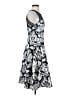 Aqua Graphic Black Cocktail Dress Size S - photo 4