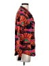 Never Fully Dressed 100% Viscose Print Orange Long Sleeve Blouse Size 2 - photo 4