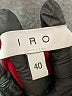 IRO 100% Polyester Solid Burgundy Jumpsuit Size 17 - photo 4