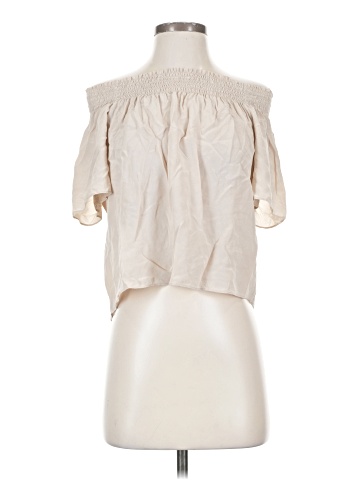Amanda Uprichard 3/4 Sleeve Silk Top (view 1)