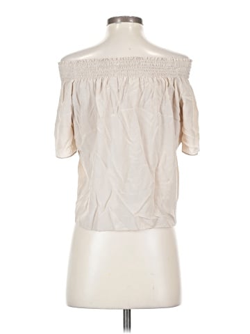 Amanda Uprichard 3/4 Sleeve Silk Top (view 2)