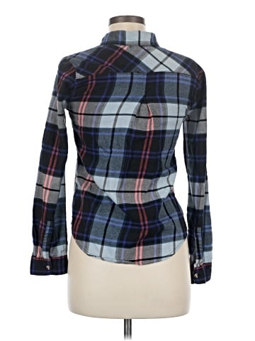 BDG Long Sleeve Button-Down Shirt (view 2)