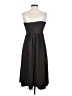 J.Crew 100% Silk Black Brown Cocktail Dress Size 8 - photo 2