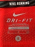 Nike 100% Polyester Red Active T-Shirt Size S - photo 7