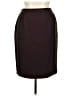 Amanda Smith Solid Burgundy Brown Casual Skirt Size 16 - photo 1