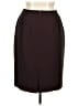 Amanda Smith Solid Burgundy Brown Casual Skirt Size 16 - photo 2