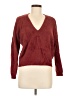 Forever 21 100% Nylon Burgundy Pullover Sweater Size M - photo 1