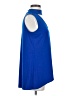 CeCe Blue Sleeveless Top Size S - photo 4