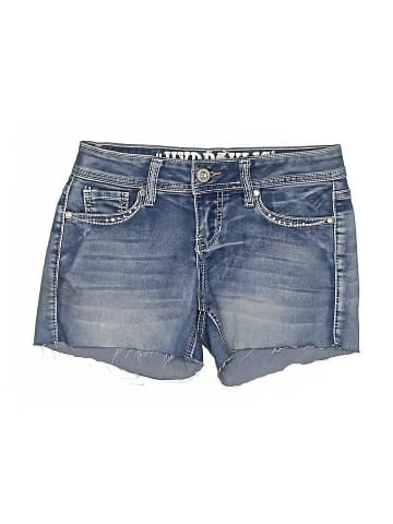 Hydraulic Denim Shorts (view 1)