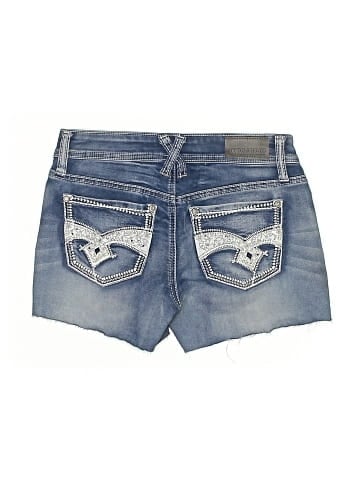 Hydraulic Denim Shorts (view 2)