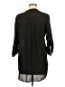 Lush 100% Polyester Black 3/4 Sleeve Blouse Size M - photo 2