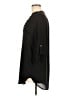 Lush 100% Polyester Black 3/4 Sleeve Blouse Size M - photo 5
