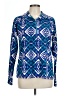 Eddie Bauer Print Blue Jacket Size L - photo 1