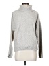 Balance Collection 100% Polyester Metallic Silver Turtleneck Sweater Size S - photo 1