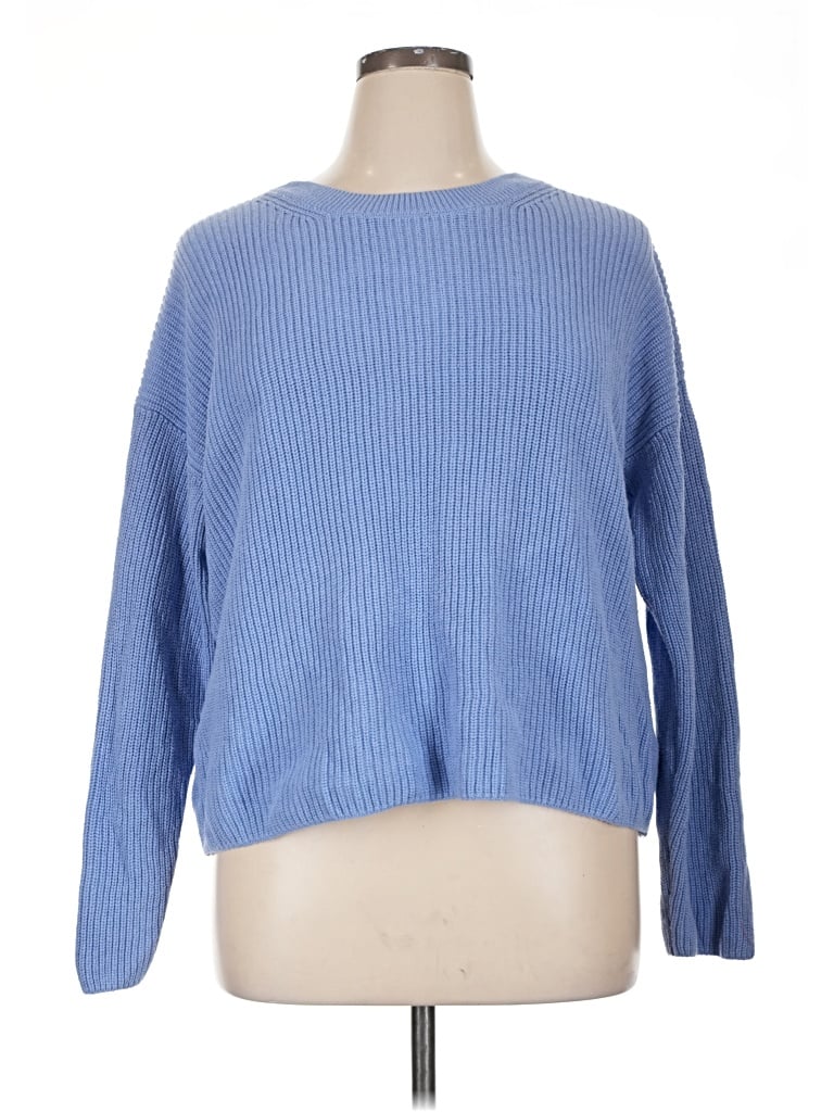 Pre-owned Gap Pullover Sweater In Blue