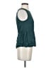 Madewell 100% Viscose Teal Sleeveless Blouse Size XS - photo 4