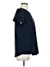 Yincro 100% Polyester Blue Short Sleeve Blouse Size M - photo 4