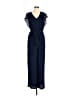 19 Cooper 100% Polyester Blue Jumpsuit Size L - photo 1