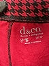 D&Co. Houndstooth Red Casual Pants Size XS - photo 4