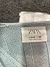 Zara 100% Cotton Solid Blue Pullover Sweater Size 10 - 9 - photo 3