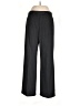Larry Levine Stripes Black Dress Pants Size 10 - photo 1